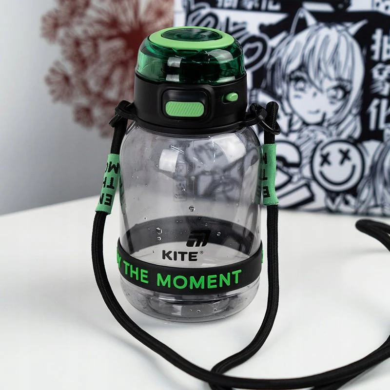 Bidon na napoje 700ml pasek na ramię uchwyt bpa free Kite - Image 5