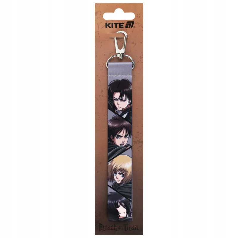 Brelok zawieszka Attack on Titan na karabińczyk tekstylny do plecaka - Image 6