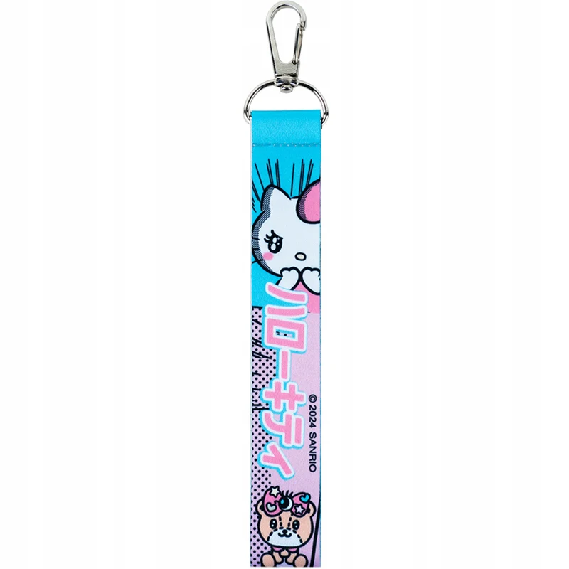 Brelok zawieszka Hello Kitty na karabińczyku do plecaka lub kluczy