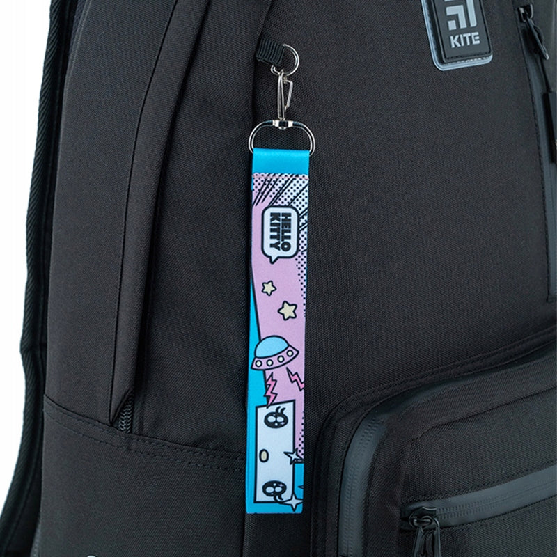 Brelok zawieszka Hello Kitty na karabińczyku do plecaka lub kluczy - Image 4