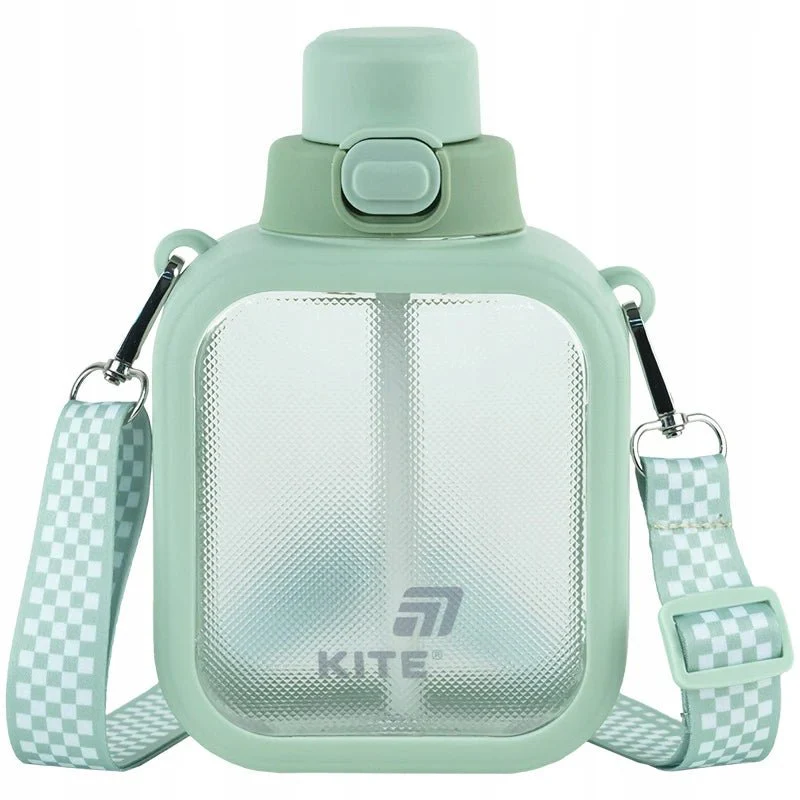Stylowa butelka na wodę 700 ml Kite - z paskiem do noszenia