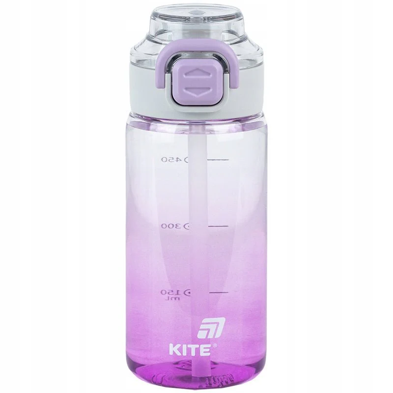 Butelka na wodę do szkoły na siłownię 600 ml fioletowy Kite