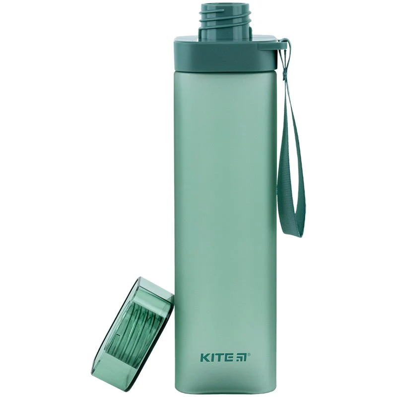 Butelka na wodę, kwadratowa 700 ml, zielony - Image 5