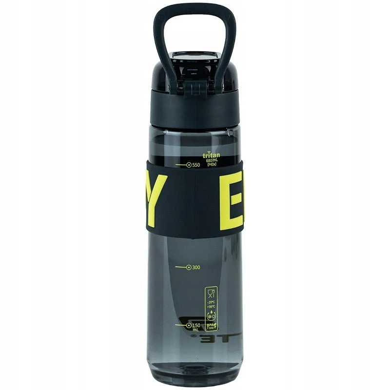 Butelka na wodę bidon do szkoły na siłownię 680ml z sitkiem szary Kite - Image 6