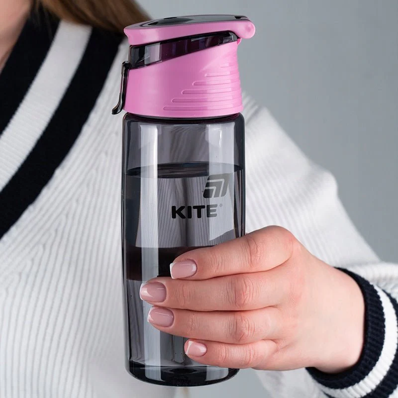 Butelka na wodę Kite 550 ml szara - Image 3