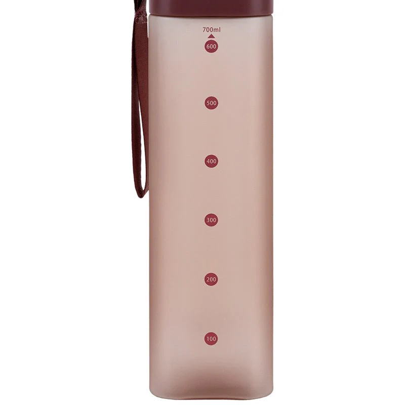 Butelka na wodę kwadratowa 700 ml rozheva - Image 4