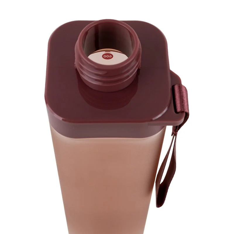 Butelka na wodę kwadratowa 700 ml rozheva - Image 7