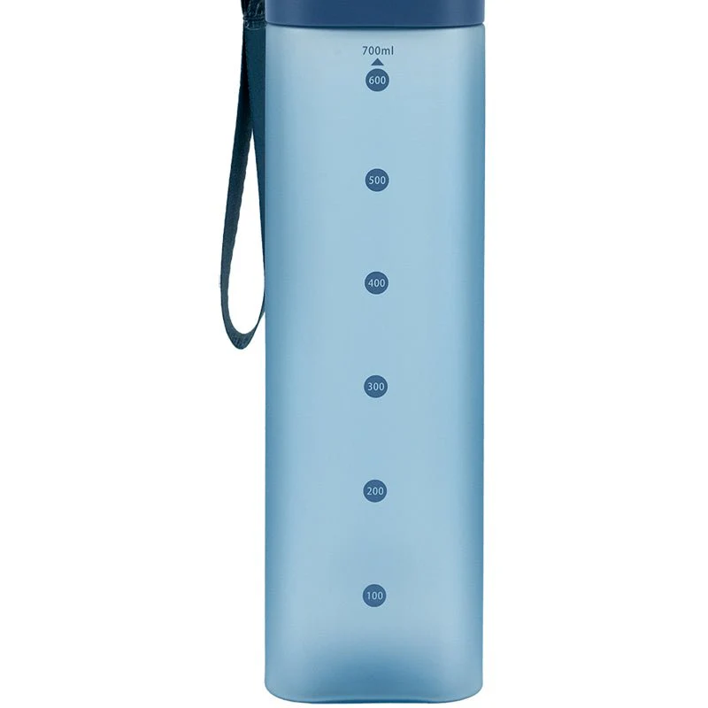 Bidon na wodę kwadratowa 700 ml niebieski - Image 6