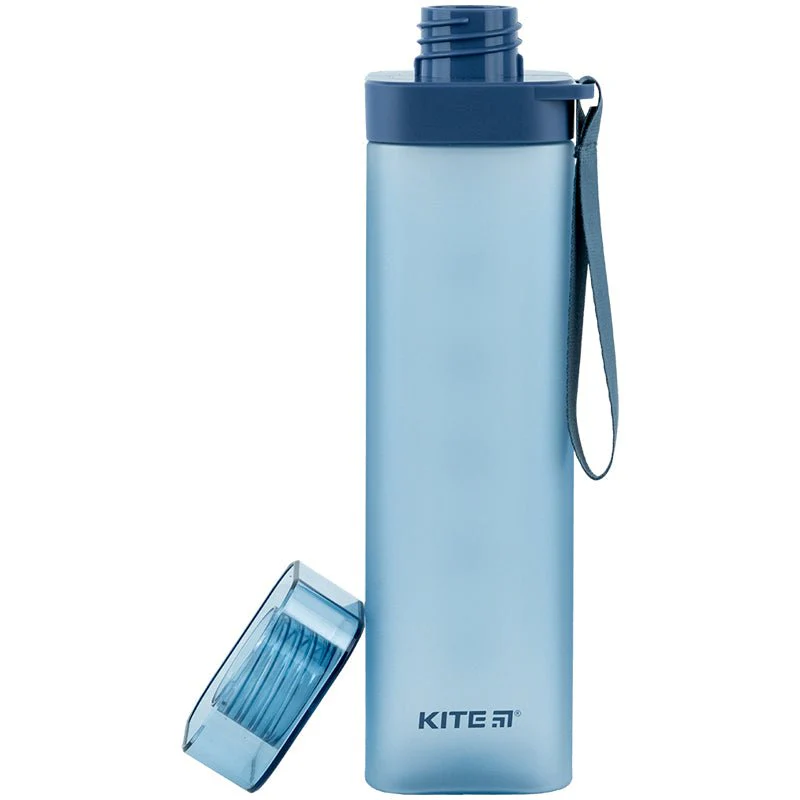 Bidon na wodę kwadratowa 700 ml niebieski - Image 7