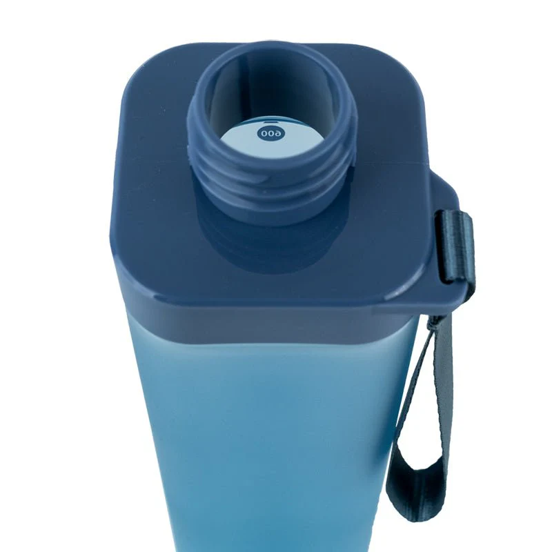 Bidon na wodę kwadratowa 700 ml niebieski - Image 9