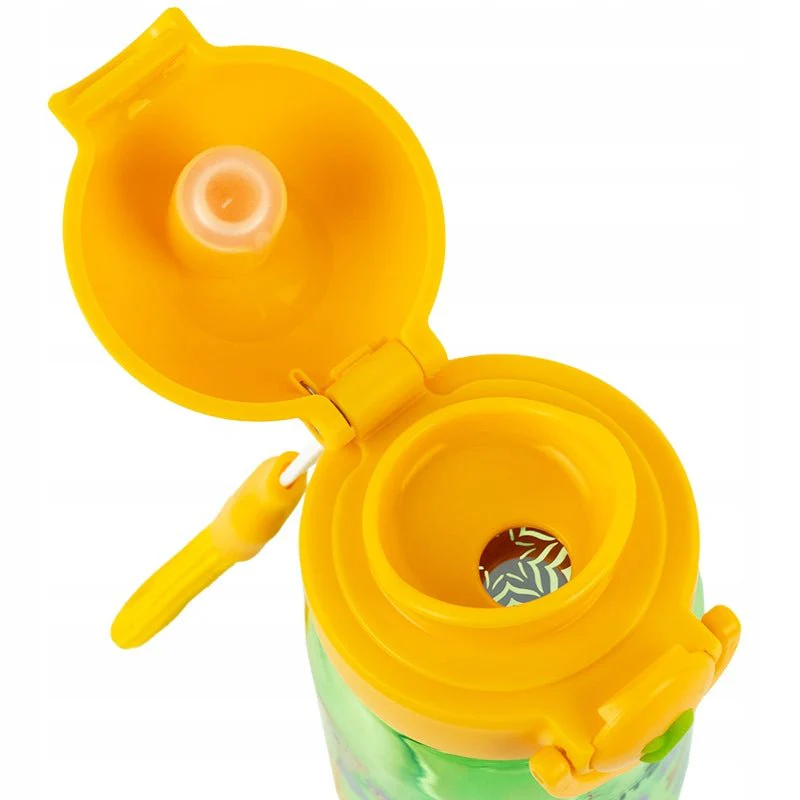 Butelka na wodę Kite Zoo dla dzieci żółty 360 ml  z filtrem - Image 5