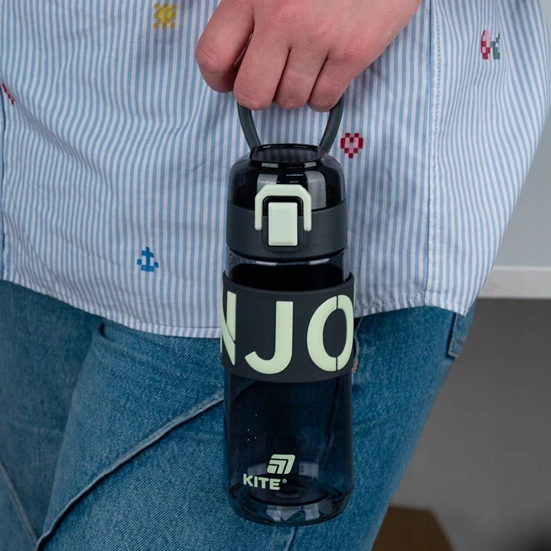 Butelka na wodę do szkoły na siłownię 550ml z sitkiem Kite - Image 3