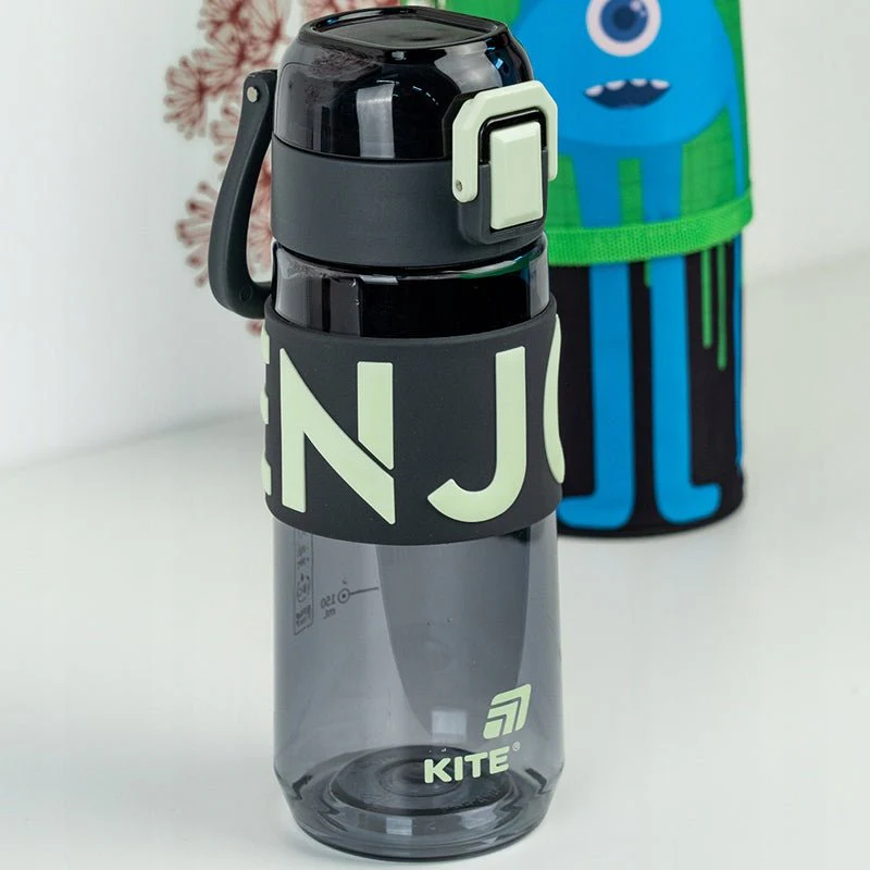 Butelka na wodę do szkoły na siłownię 550ml z sitkiem Kite - Image 4