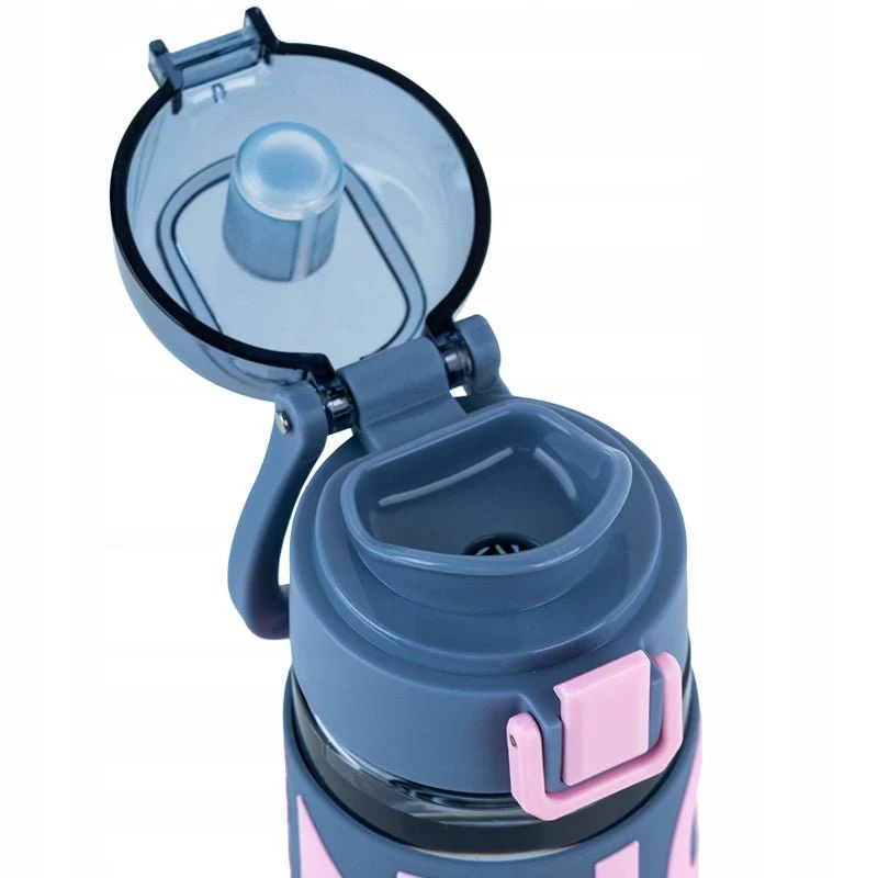 Butelka na wodę do szkoły na siłownię 550 ml z sitkiem szary - Image 6