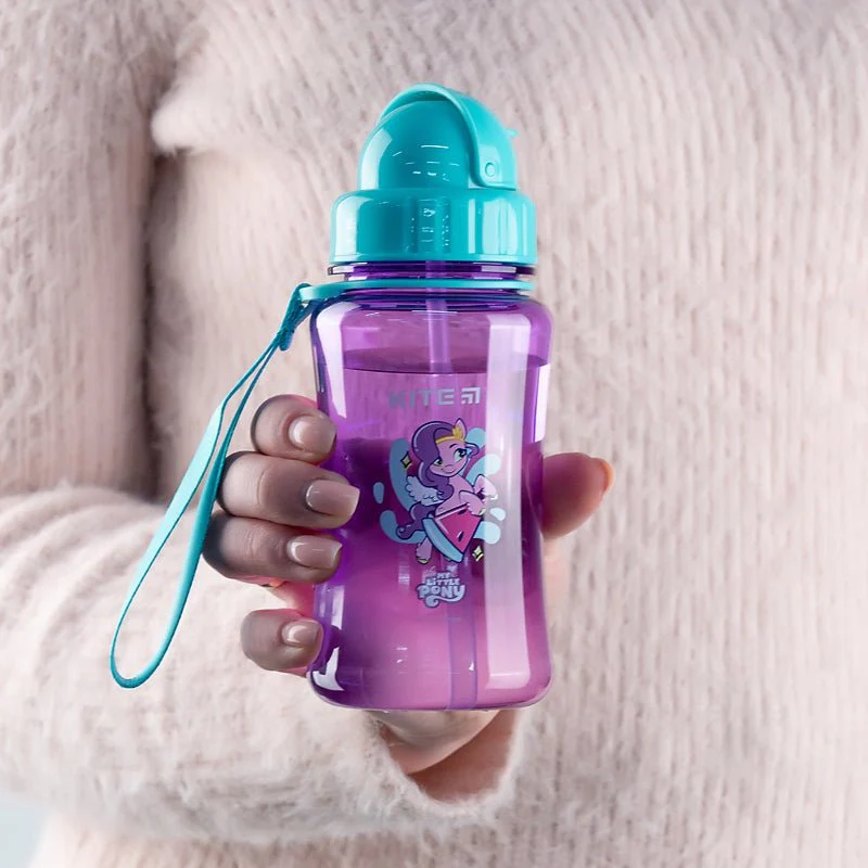 Butelka na wodę dziecięca ustnik słomka 350 ml My Little Pony - Image 5