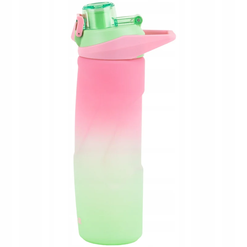 Butelka na wodę Kite tritanowa 760 ml ombre sportowa różowa - Image 4