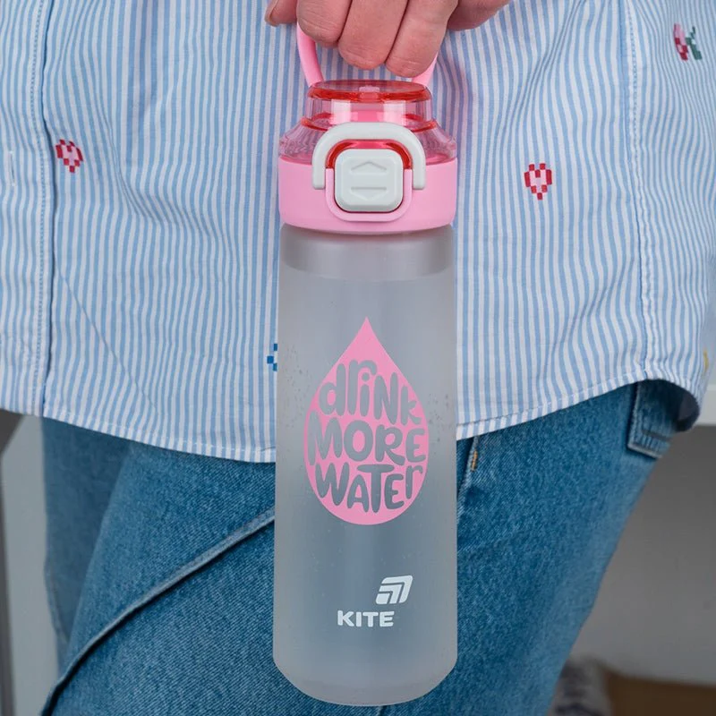 Ekologiczna butelka na wodę z Tritanu — dla dzieci, młodzieży i aktywnych 760 ml Kite - Image 3