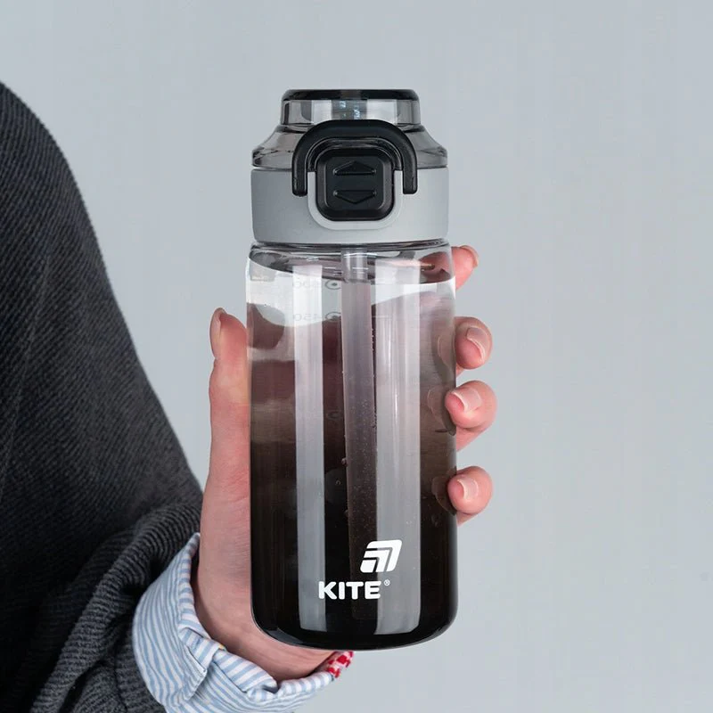 Butelka na wodę do szkoły 600ml czarny  Kite - Image 3