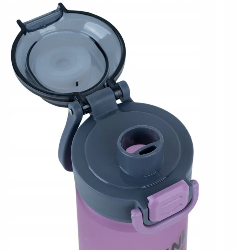 Bidon na wodę 760 ml z motywacyjnym napisem fioletowy Kite - Image 5