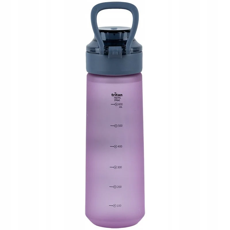 Bidon na wodę 760 ml z motywacyjnym napisem fioletowy Kite - Image 6