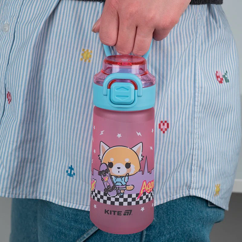 Butelka na wodę dla dzieci z Tritanu 560 ml z Aggretsuko Kite - Image 4