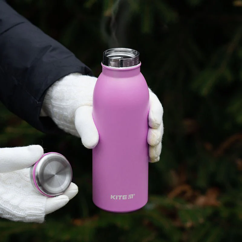 Butelka termos 450 ml różowy - Image 2
