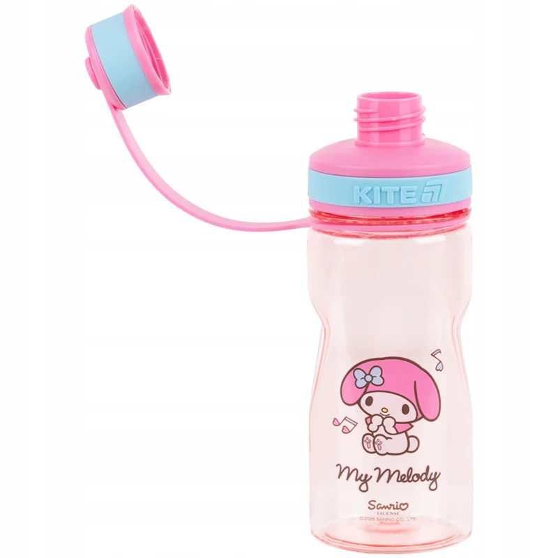 Butelka na wodę dla dziewczynek tritanowa z sitkiem My Melody różowa - Image 5