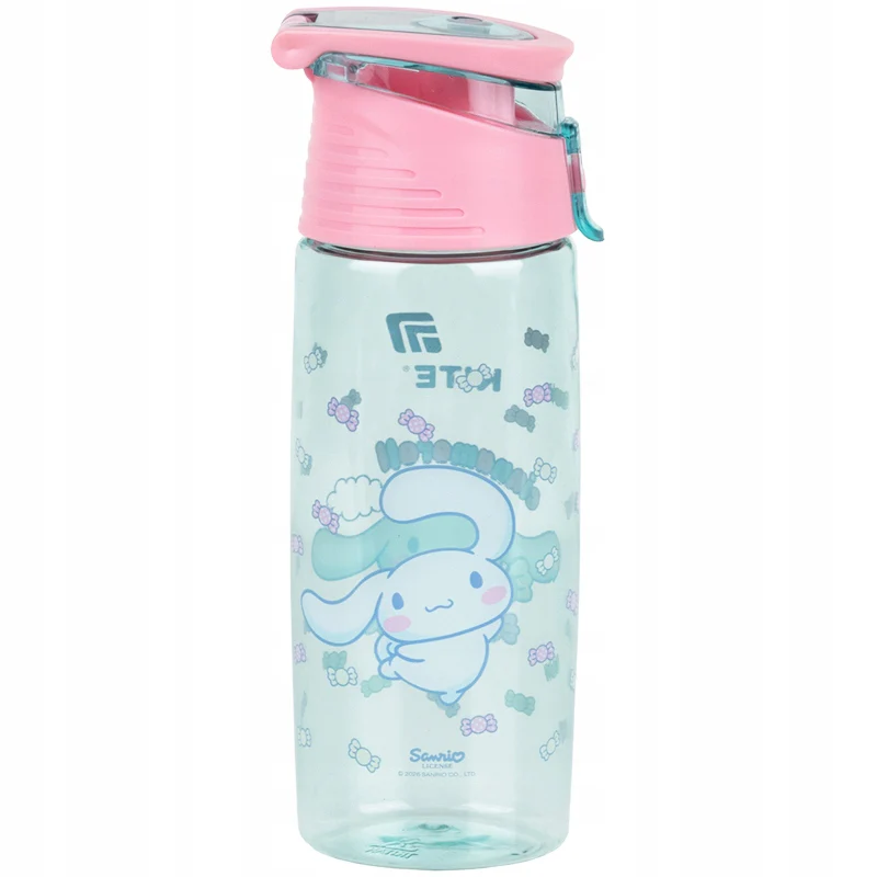 Butelka dla dziewczynek Kite Cinnamoroll tritanowa 550 ml przezroczysta - Image 5