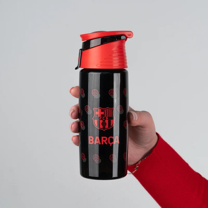 Butelka na wodę Kite FC Barcelona tritanowa 550 ml czarna - Image 2