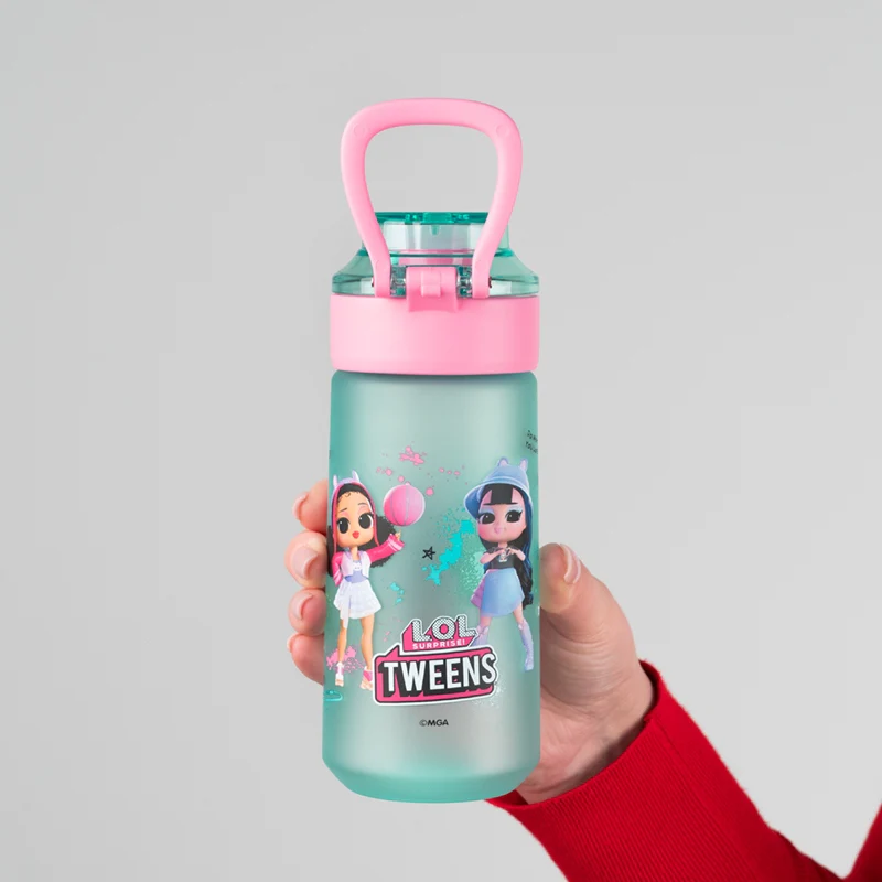Butelka na wodę z uchwytem  Kite  L.O.L. Surprise! tritanowa 560 ml 2w1 - Image 2