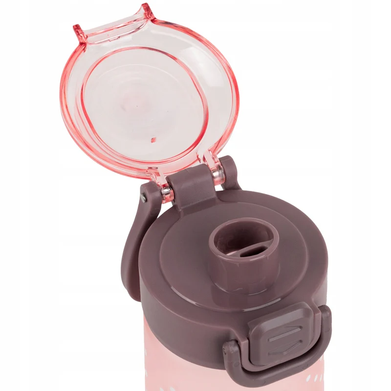 Butelka na wodę Kite Molang różowa tritanowa 560 ml ze słomką i ustnikiem - Image 4