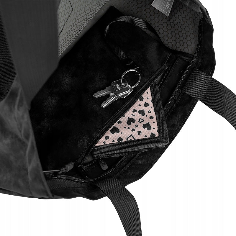 Torba shopper szkolna czarna dla dziewczyn Kite - Image 6