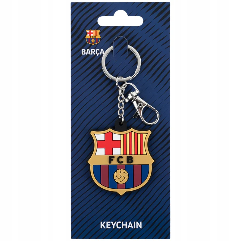 Gumowy brelok 3D FC Barcelona dla dzieci do plecaka i kluczy - Image 5