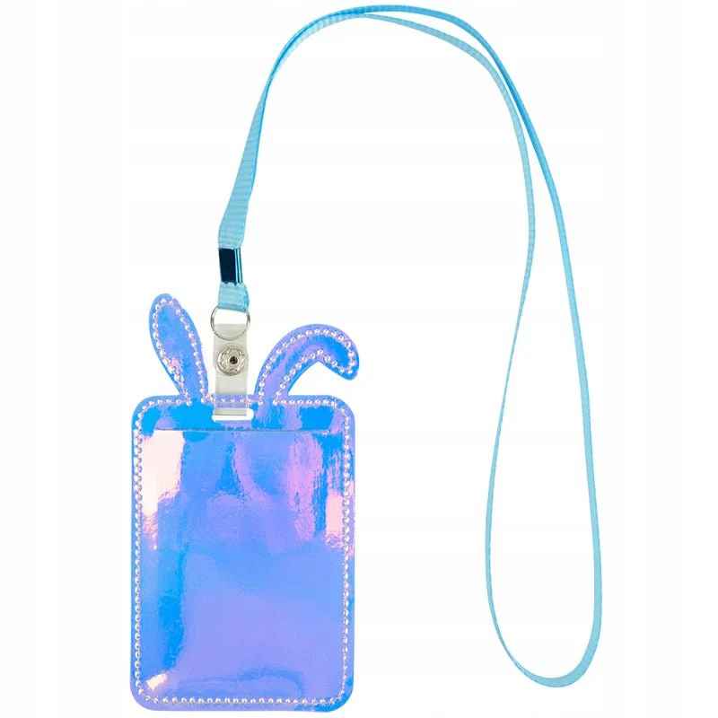 Identyfikator holder z taśmą Bunny niebieski - Image 2
