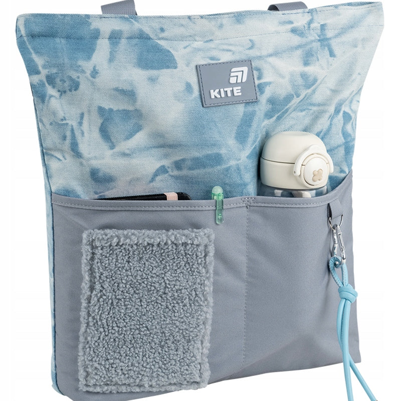 Torba shopper szkolna dla dziewczyn w stylu jeansowym Kite - Image 7