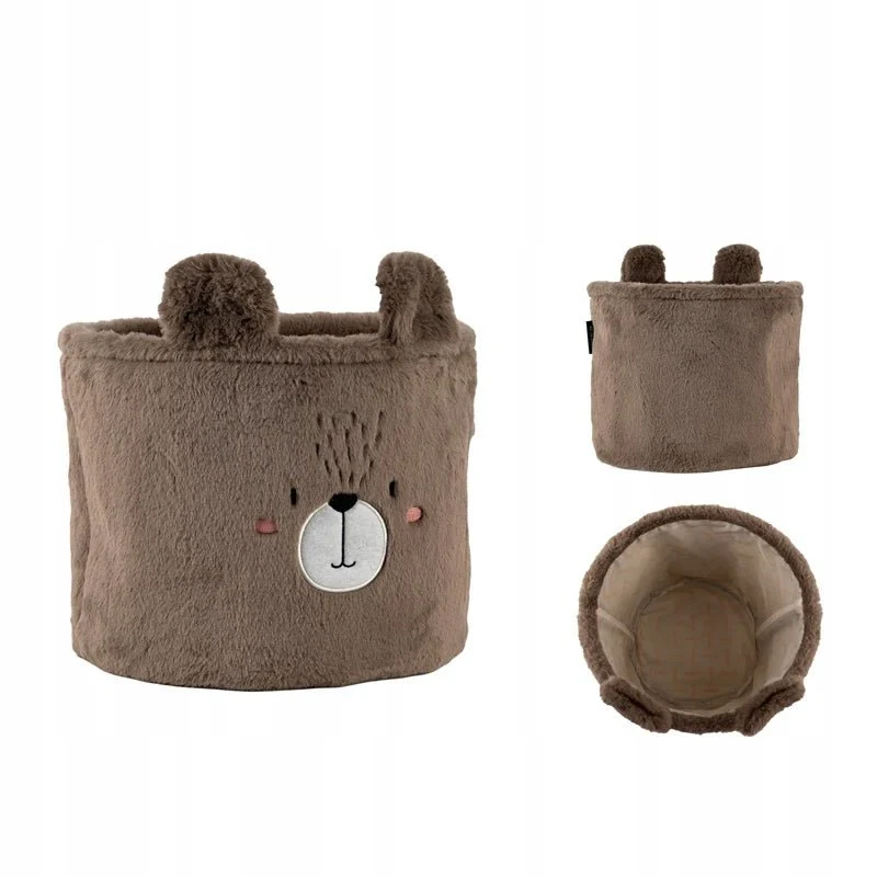 Kosz na zabawki pluszowy pojemnik organizer na drobiazgi miś rozmiar M Kite Sweet Bear - Image 6