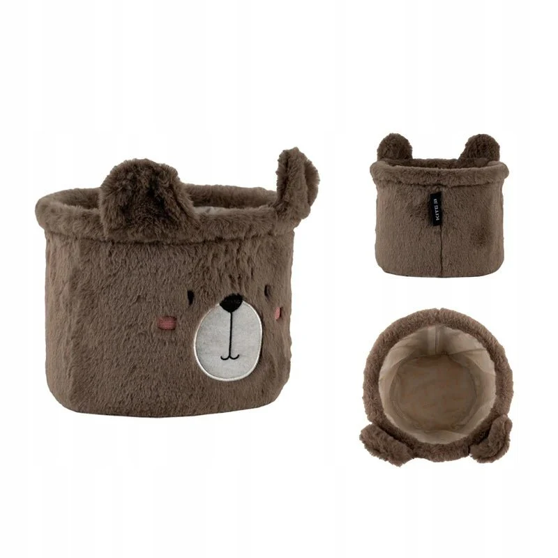 Kosz na zabawki pluszowy pojemnik organizer na drobiazgi miś rozmiar S Kite Sweet Bear - Image 6