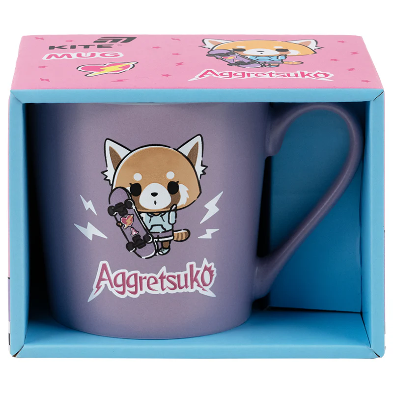 Kubek ceramiczny Aggretsuko 400 ml fioletowy Kite - Image 3