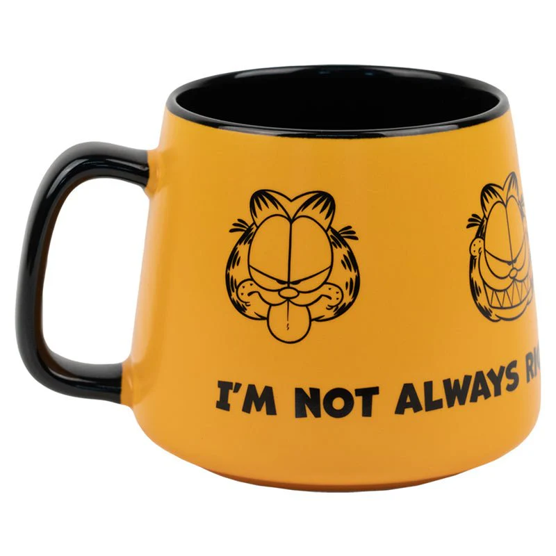 Kubek ceramiczny Garfield 350 ml pomarańczowy - Image 3