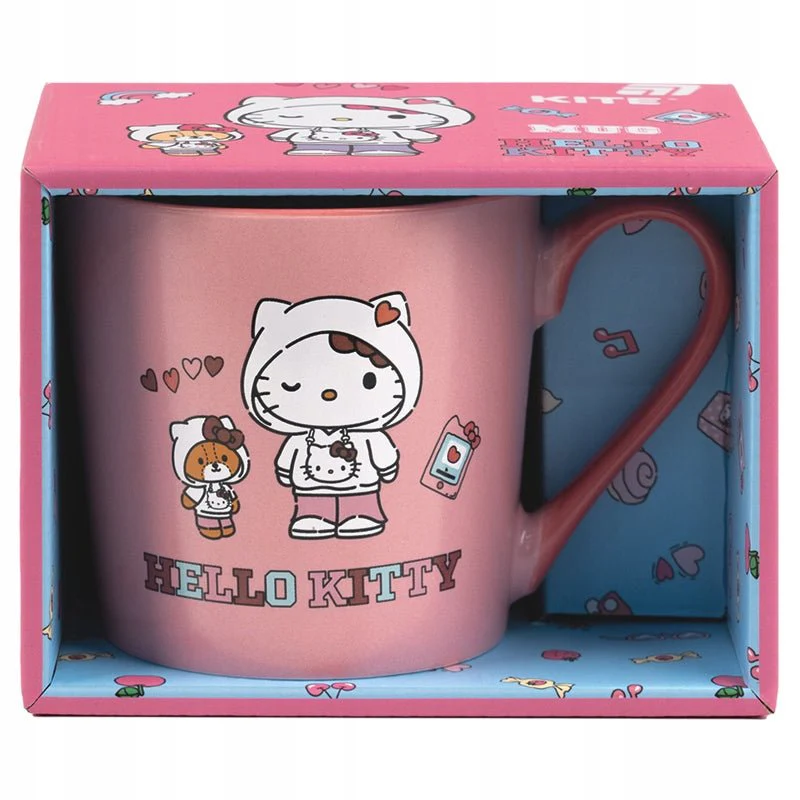 Kubek ceramiczny Hello Kitty 400 ml różowy Kite - Image 5
