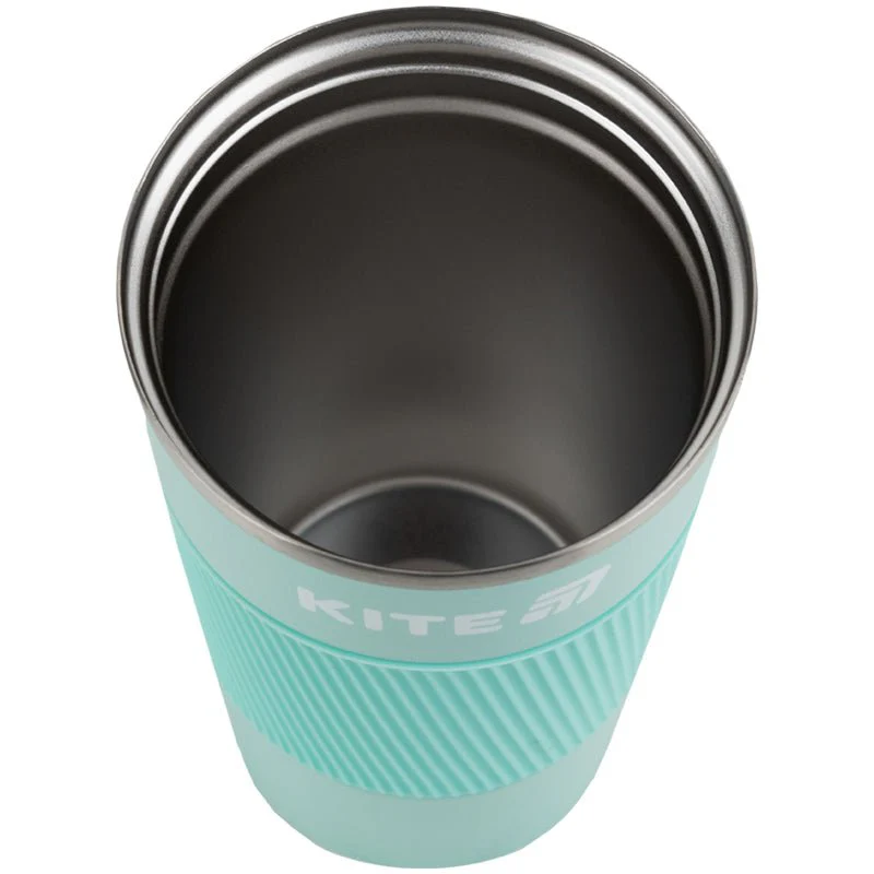 Kubek termo antypoślizgowy turkusowy hermetyczny 510 ml Kite - Image 4