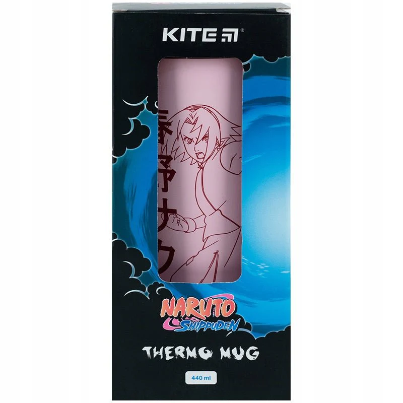 Kubek termo 440ml Naruto Sakura różowy - Image 7