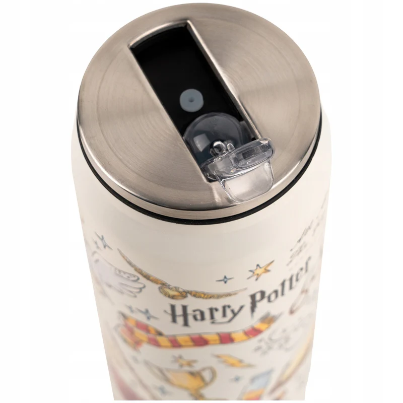 Kubek termiczny Kite Harry Potter 500 ml ze słomką i szczoteczką do czyszczenia - Image 3