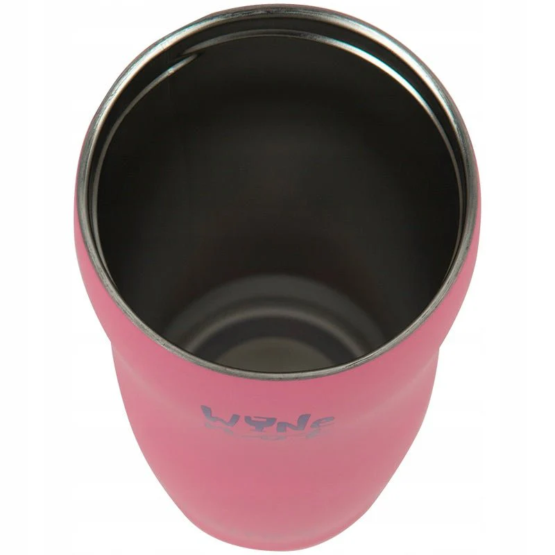 Kubek termiczny metalowy 410 ml różowy - Image 6