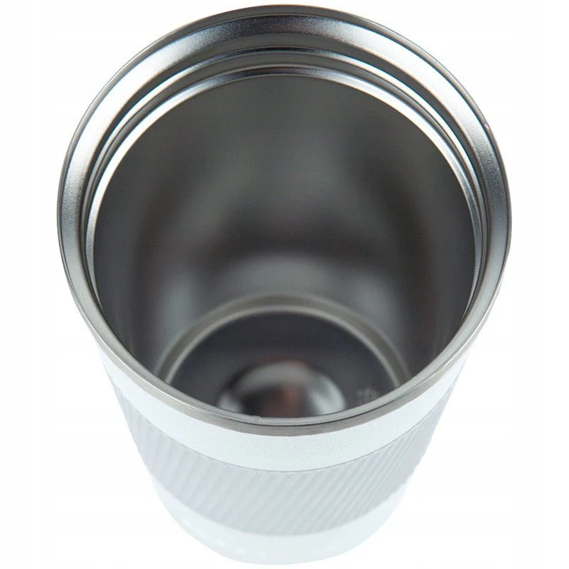 Kubek termo na napój kawę herbatę 510 ml, biały - Image 5
