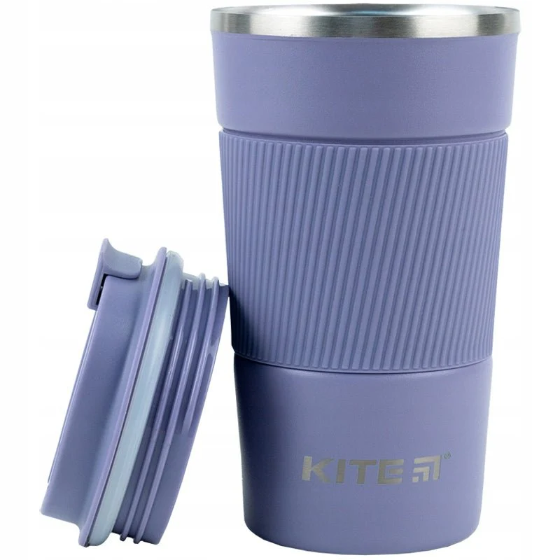 Kubek termo na napój kawę herbatę 510 ml, fioletowy - Image 2