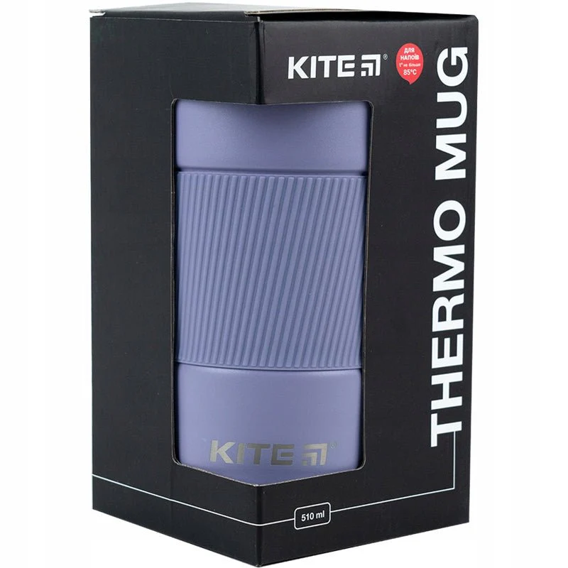 Kubek termo na napój kawę herbatę 510 ml, fioletowy - Image 5