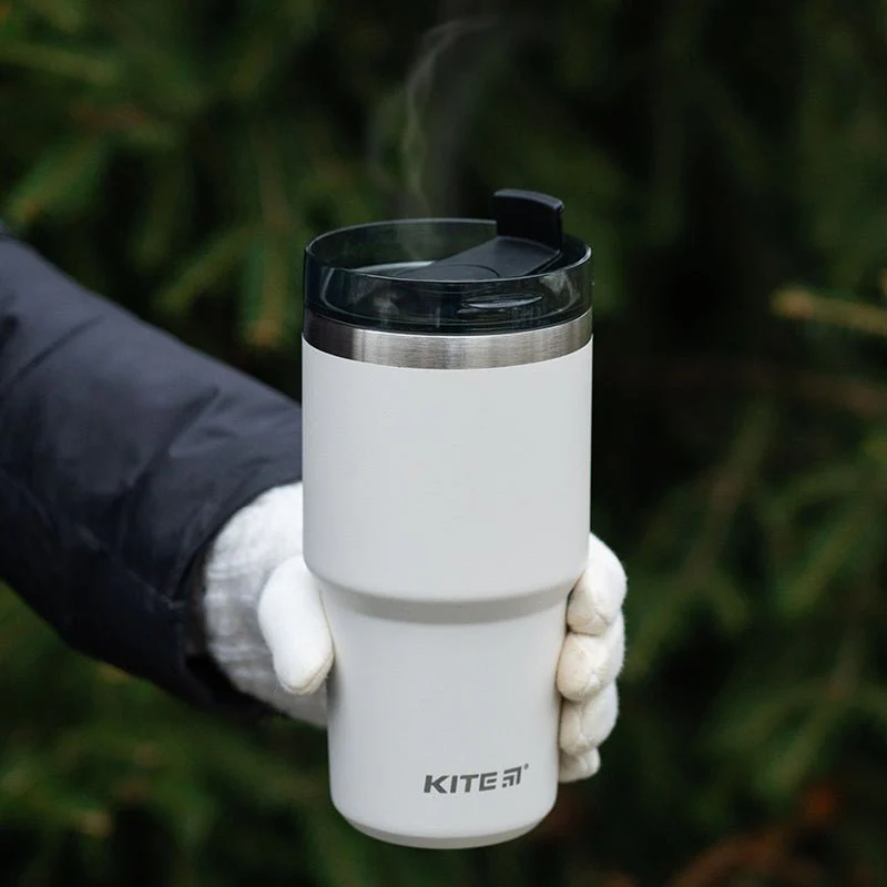 Kubek termiczny ze słomką ustnikiem 600 ml - Image 2