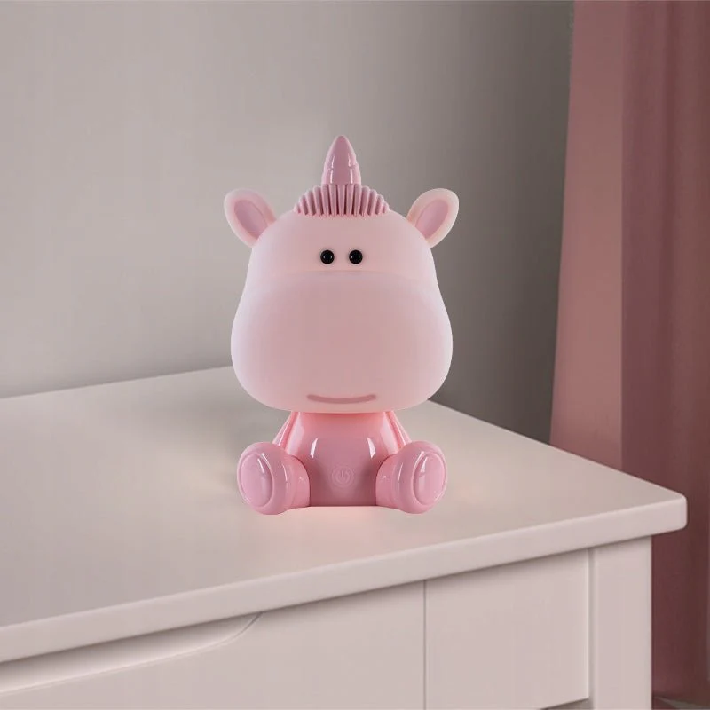 Lampka dla dzieci nocna kolorowy jednorożec LED różne tryby z USB Unicorn Kite - Image 2