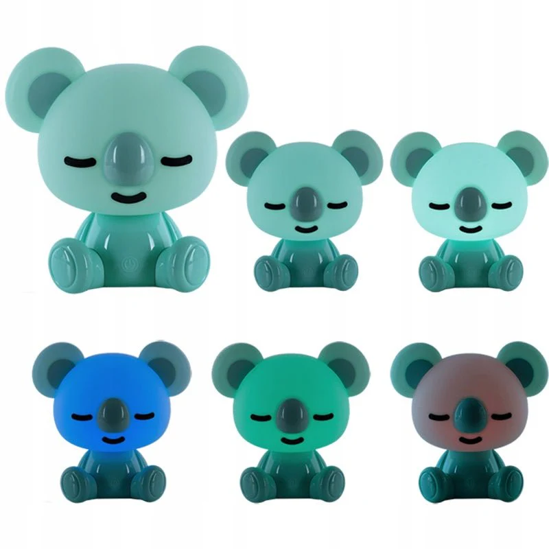 Lampka na noc dziecięca miś koala kolorowe światło na dotyk LED Kite Koala - Image 4